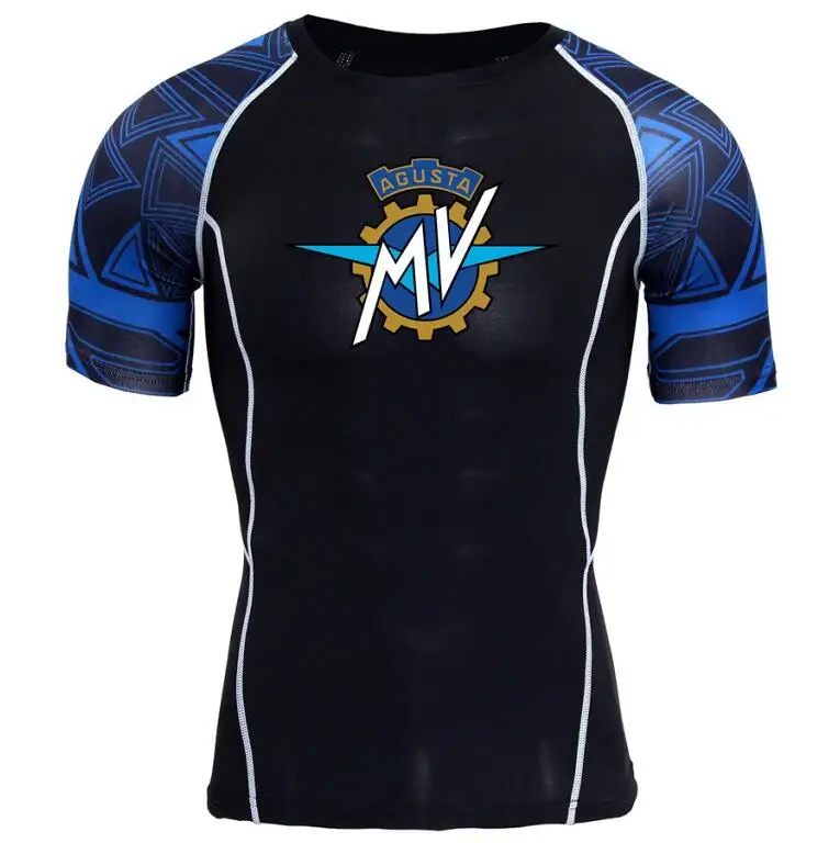 Quick Dry Tops Tees Fitness MMA Compression T Shirt Men Bodybuilding MV Agusta Corse Print Short Sleeve Crossfit tshirt Autumn
Quick Dry Tops Tees Fitness MMA Compression T Shirt Men Bodybuilding MV Agusta Corse Print Short Sleeve Crossfit tshirt Autumn