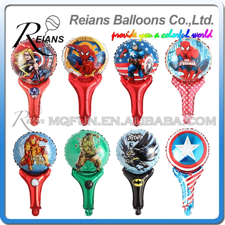 5pcs avenger super hero stick balloons cartoon figure handheld foil balloons party supplies birthday party decorations kids toys
5pcs avenger super hero stick balloons cartoon figure handheld foil balloons party supplies birthday party decorations kids toys
