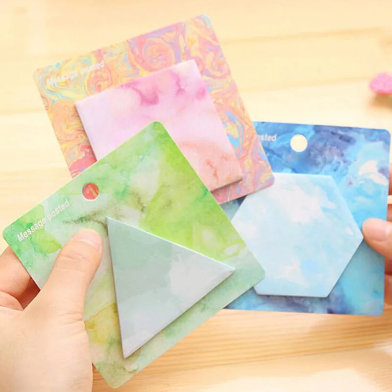 1pc Creative Shape Sticky Notes Personalized Painting N Times Posts Message Notes Geometry Notes Student Office Stationery
1pc Creative Shape Sticky Notes Personalized Painting N Times Posts Message Notes Geometry Notes Student Office Stationery