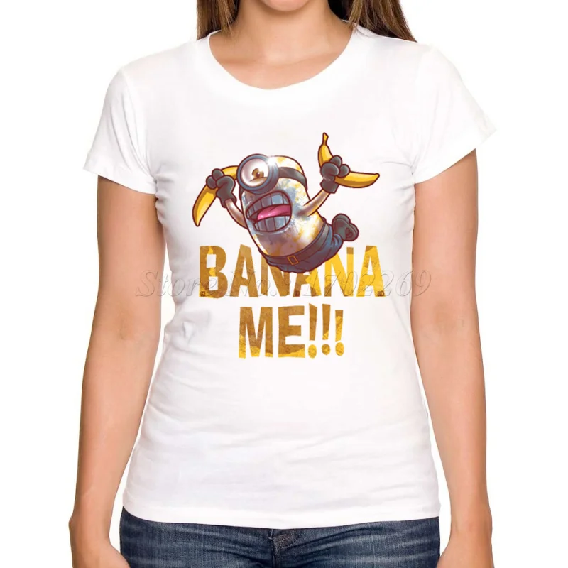 Hot sale women minions retro printed t shirt banana me letter design short sleeve casual tops novelty fashion vintage lady tee
Hot sale women minions retro printed t shirt banana me letter design short sleeve casual tops novelty fashion vintage lady tee