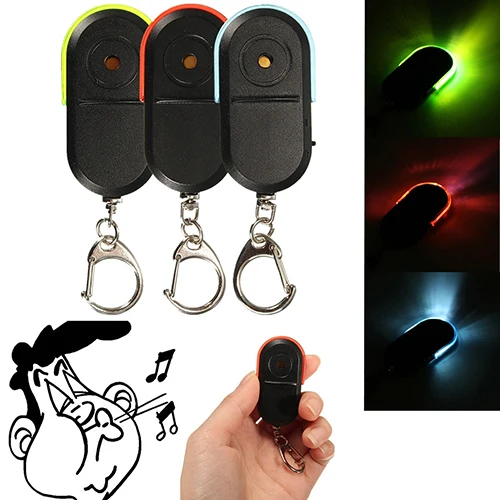 Newest Hot Wireless Anti-Lost Alarm Key Finder Locator Whistle Sound LED Light Keychain
Newest Hot Wireless Anti-Lost Alarm Key Finder Locator Whistle Sound LED Light Keychain
