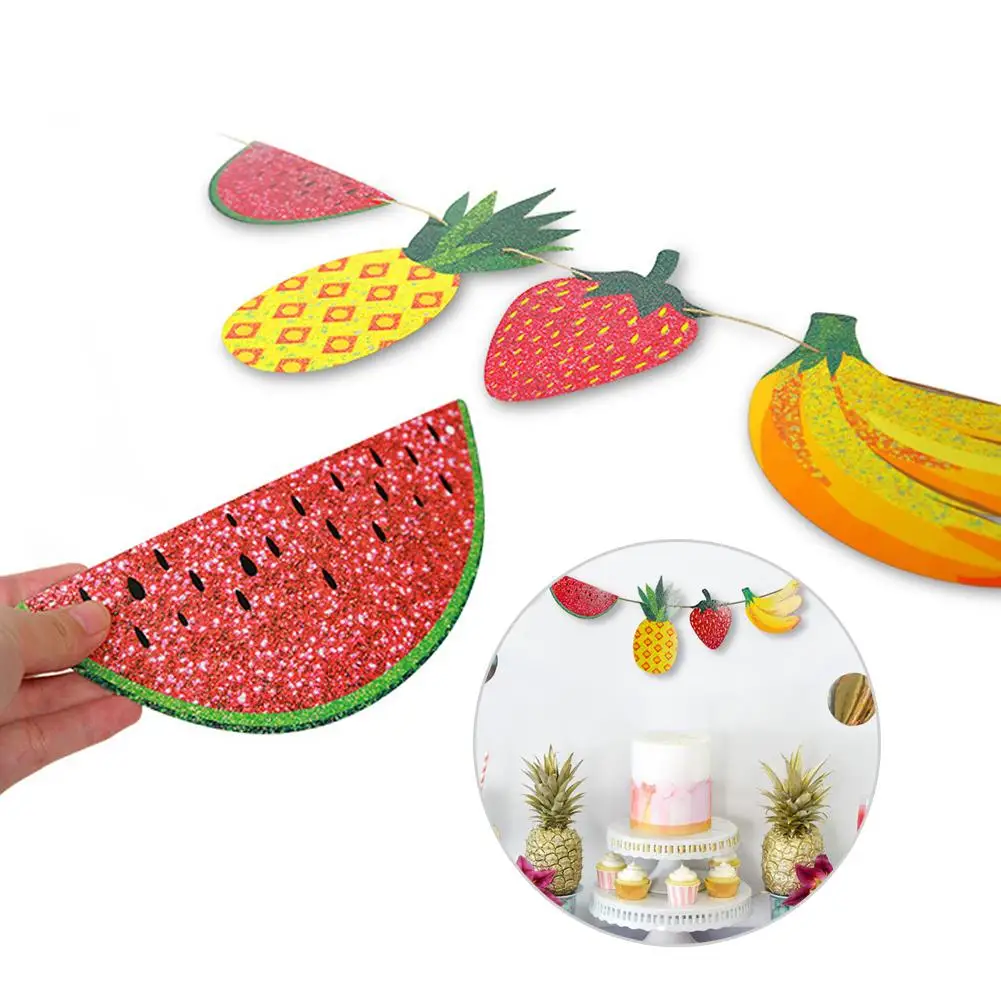 2.5M Fresh Summer Shimmering Powder Fruit Theme Party Bunting String Birthday Party Decoration Hanging Ornament
2.5M Fresh Summer Shimmering Powder Fruit Theme Party Bunting String Birthday Party Decoration Hanging Ornament