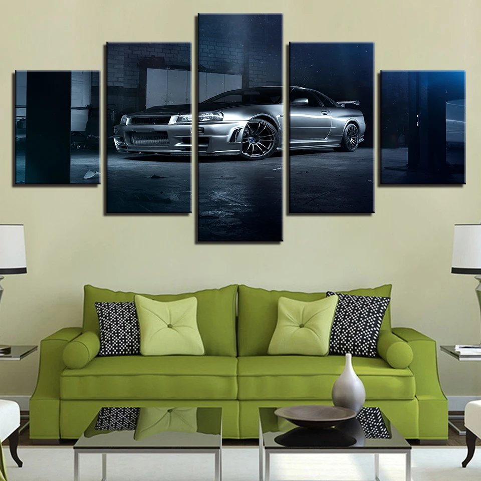 Art Printed Wall Modular Poster Framework HD Modern Canvas 5 Panel Sports Car Living Room Pictures Home Decoration Painting
Art Printed Wall Modular Poster Framework HD Modern Canvas 5 Panel Sports Car Living Room Pictures Home Decoration Painting