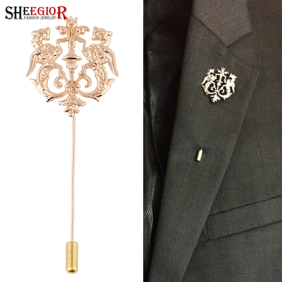 SHEEGIOR Vintage British Style Badge Mens Brooches for Women Lovely Fly Tiger Shape Long Brooch Lapel Pins Fashion Jewelry Gifts
SHEEGIOR Vintage British Style Badge Mens Brooches for Women Lovely Fly Tiger Shape Long Brooch Lapel Pins Fashion Jewelry Gifts