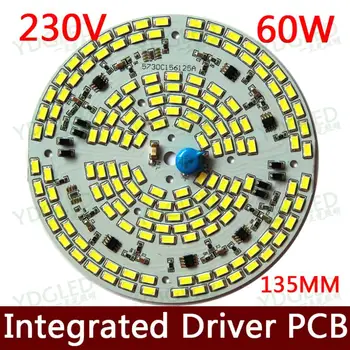 Dimmable led bulb lamp pcb chip SMD 2835 integrated Driver AC220V led ceiling downlight 5000-6500lm 60W LED Ceiling Lights
Dimmable led bulb lamp pcb chip SMD 2835 integrated Driver AC220V led ceiling downlight 5000-6500lm 60W LED Ceiling Lights