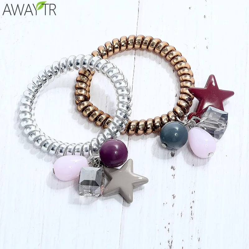 2 Pc/Lot Women Hair Accessories Elastic Rubber Bands Beads Scrunchie Hair Ties Hair Rope Spiral Shape 5 CM Telephone Wire
2 Pc/Lot Women Hair Accessories Elastic Rubber Bands Beads Scrunchie Hair Ties Hair Rope Spiral Shape 5 CM Telephone Wire