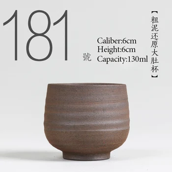 NO.181 Chinese high quality Ceramic tea cup 130ml Kung fu tea set porcelain Japanese Style Handmade teacup Small tea bowl
NO.181 Chinese high quality Ceramic tea cup 130ml Kung fu tea set porcelain Japanese Style Handmade teacup Small tea bowl