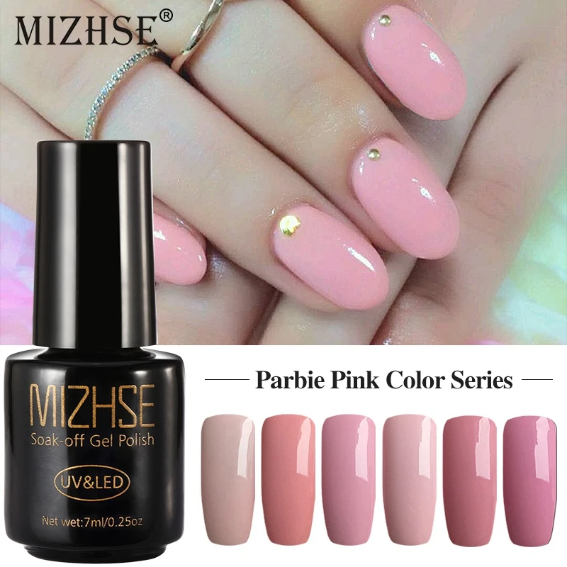 MIZHSE 7ML Gel Nail Polish Pink Gel UV Colors Vernis Semi Permanant Varnish Professional Manicure Nail Art Need Base Top Coat
MIZHSE 7ML Gel Nail Polish Pink Gel UV Colors Vernis Semi Permanant Varnish Professional Manicure Nail Art Need Base Top Coat