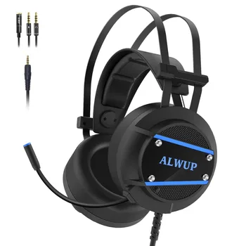 ALWUP A9 Gaming Headset Xbox One PS4 gamer Headphones for Playstation 4 with Mic PC Gamer Headphone with Microphone for computer
ALWUP A9 Gaming Headset Xbox One PS4 gamer Headphones for Playstation 4 with Mic PC Gamer Headphone with Microphone for computer