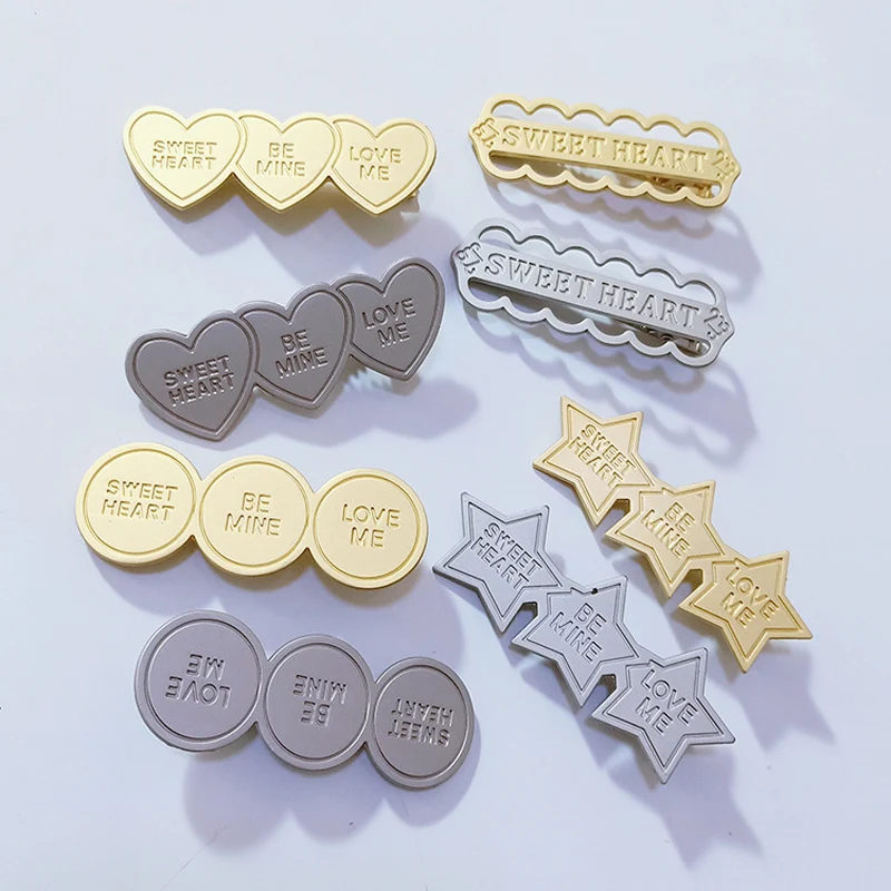 Ubuhle 2019 New Fashion Hollow Hair Clips Letter Hair Barrette Gold Silver Sweet Heart Hairpin Hair Accessories For Women Girls
Ubuhle 2019 New Fashion Hollow Hair Clips Letter Hair Barrette Gold Silver Sweet Heart Hairpin Hair Accessories For Women Girls