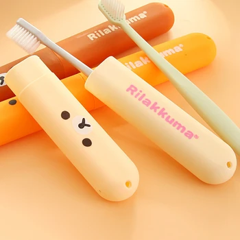 Brown Bear Toothbrush Tube Plastic Cover Case Cap Suitcase Holder Baggage Boarding Portable Packing organizer Travel Accessories
Brown Bear Toothbrush Tube Plastic Cover Case Cap Suitcase Holder Baggage Boarding Portable Packing organizer Travel Accessories