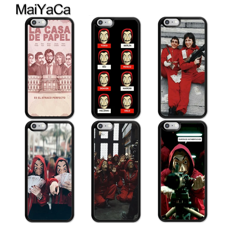 MaiYaCa La Casa de papel Money Heist Case For iphone 11 Pro MAX X XR XS MAX 6 6S 7 8 Plus 5 5S TPU Back Cover Fundas
MaiYaCa La Casa de papel Money Heist Case For iphone 11 Pro MAX X XR XS MAX 6 6S 7 8 Plus 5 5S TPU Back Cover Fundas