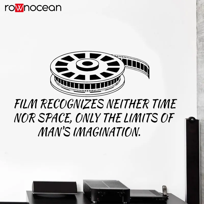 Film Quote Vinyl Wall Decal Cinema Movie Lover Filmstrip Stickers Mural Studio Decor Interior Black Wallpaper Removable 3R28
Film Quote Vinyl Wall Decal Cinema Movie Lover Filmstrip Stickers Mural Studio Decor Interior Black Wallpaper Removable 3R28