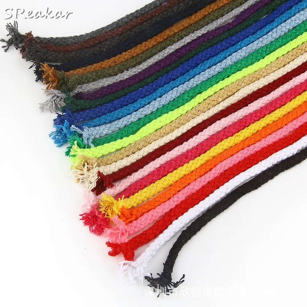 SReakar,5 Meters Length 5mm Cotton Rope Diy Craft Decorative Twisted Cords Lanyard Ficelles Couleurs Thread Corda Cordoncino
SReakar,5 Meters Length 5mm Cotton Rope Diy Craft Decorative Twisted Cords Lanyard Ficelles Couleurs Thread Corda Cordoncino