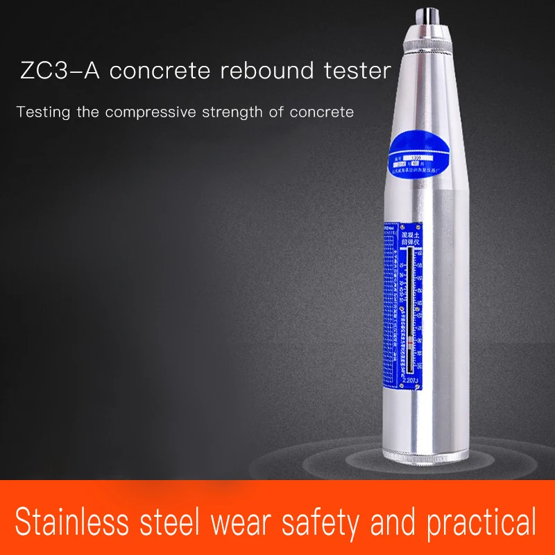 NEW ZC3-A Rebound Tester Concrete Strength Tester Concrete Compression Strength Tester
NEW ZC3-A Rebound Tester Concrete Strength Tester Concrete Compression Strength Tester