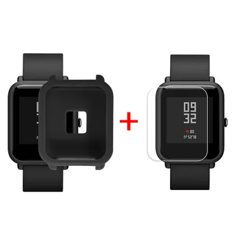 Soft Silicone Case Cover Full Cover Protect Shell With Screen Protector Watch Accessories For Huami Amazfit Bip Youth Watch
Soft Silicone Case Cover Full Cover Protect Shell With Screen Protector Watch Accessories For Huami Amazfit Bip Youth Watch