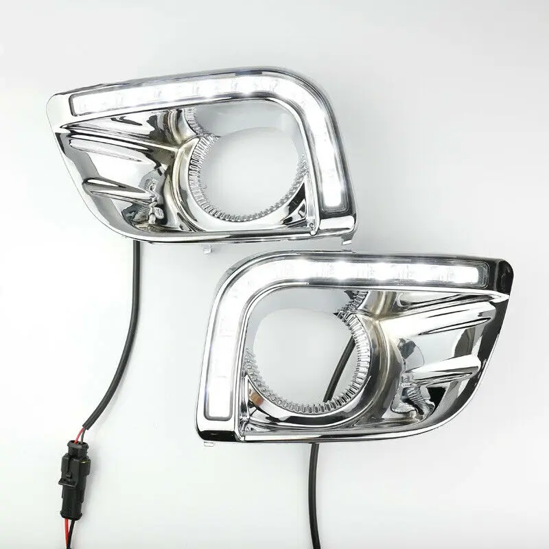 2Pcs LED DRL Daytime Running Lights Fog light Driving Bumper Fit For Toyota Land Cruiser Prado 150 FJ150 LC150 2010-2013
2Pcs LED DRL Daytime Running Lights Fog light Driving Bumper Fit For Toyota Land Cruiser Prado 150 FJ150 LC150 2010-2013