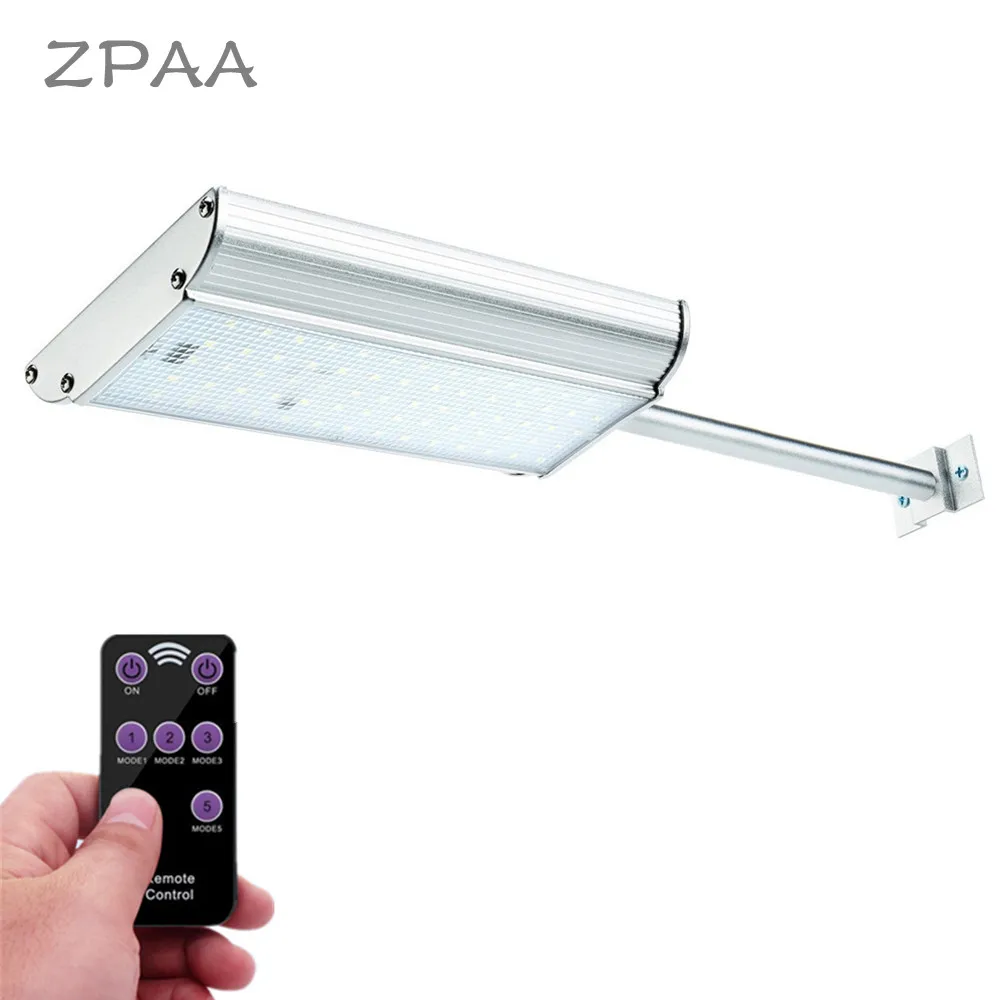 70 LED Radar Motion Sensor Solar Lights With Remote Controller Solar Rechargeable LED Wall Light 1100LM Bright For Garden Street
70 LED Radar Motion Sensor Solar Lights With Remote Controller Solar Rechargeable LED Wall Light 1100LM Bright For Garden Street