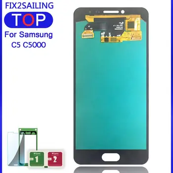 5.2'' LCD Display For SAMSUNG Galaxy C5 LCD Display C5000 Super AMOLED LCD Touch Screen Digitizer Replacement Parts
5.2'' LCD Display For SAMSUNG Galaxy C5 LCD Display C5000 Super AMOLED LCD Touch Screen Digitizer Replacement Parts