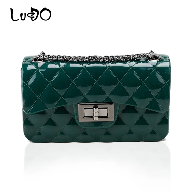 LUCDO Women Mini Silicone Messenger Shoulder Bags Candy Color Chain Crossbody Jelly Bag Female Small Pochette Sac A Main Femme
LUCDO Women Mini Silicone Messenger Shoulder Bags Candy Color Chain Crossbody Jelly Bag Female Small Pochette Sac A Main Femme