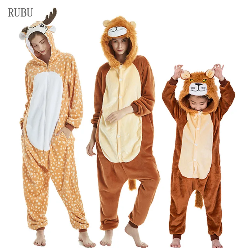 Girls Unicorn Pajamas onesie Women Kigurumi Panda Winter Animal Pajama Adults Lion Deer Pyjamas Kids Sleepwear For Boys Overalls
Girls Unicorn Pajamas onesie Women Kigurumi Panda Winter Animal Pajama Adults Lion Deer Pyjamas Kids Sleepwear For Boys Overalls
