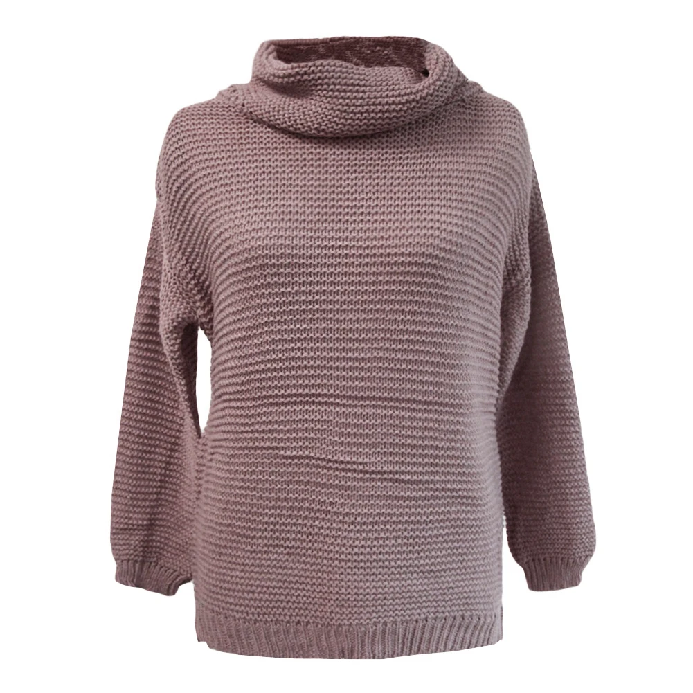 Women Turtleneck Knitwear 2019 Autumn Winter Loose Knitted Sweater High-Neck Long Sleeve Solid Warm Pullovers Top female tunics
Women Turtleneck Knitwear 2019 Autumn Winter Loose Knitted Sweater High-Neck Long Sleeve Solid Warm Pullovers Top female tunics