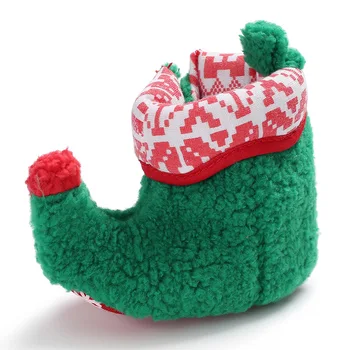 New Unique Christmas style Red and green color Newborn Baby Shoes Warm first walker Boots Cotton soft soled Baby shoes
New Unique Christmas style Red and green color Newborn Baby Shoes Warm first walker Boots Cotton soft soled Baby shoes