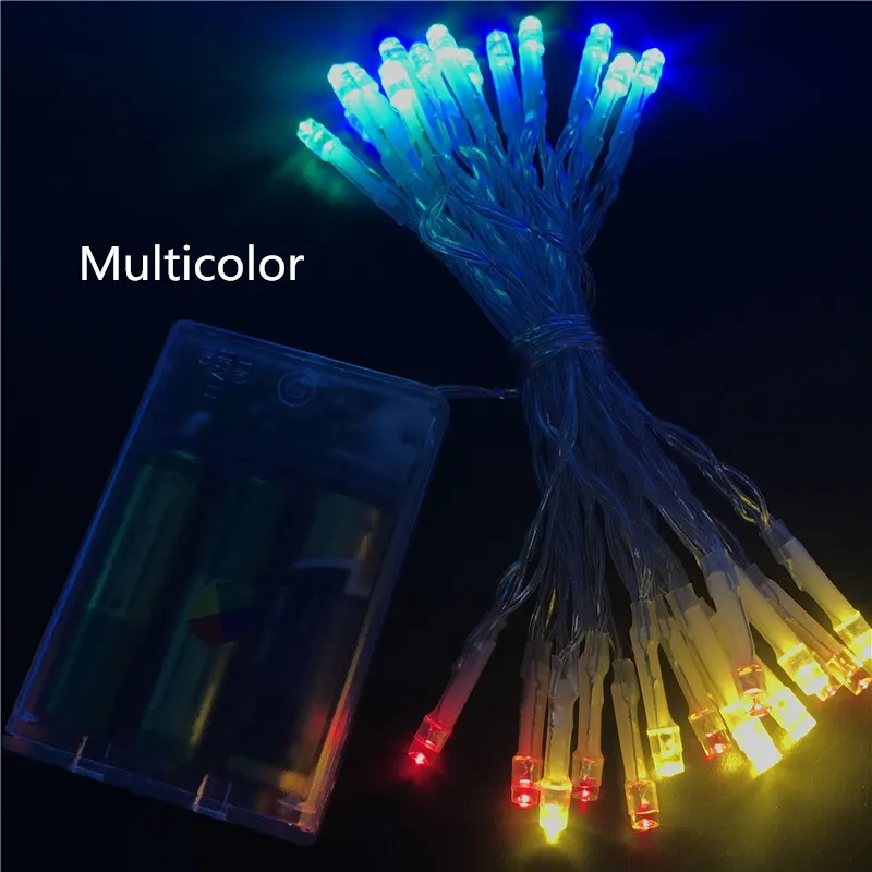 2M 20 Battery led string light 3 AA Battery Powered Decoration LED for Wedding Christmas Party garland led lights outdoor decor 
2M 20 Battery led string light 3 AA Battery Powered Decoration LED for Wedding Christmas Party garland led lights outdoor decor