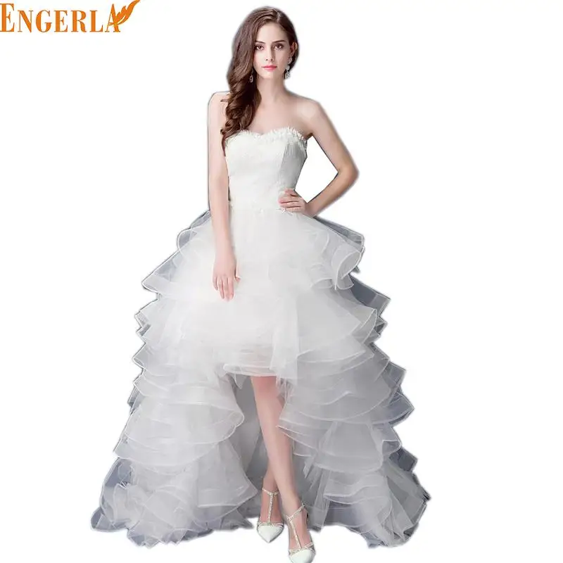 Short Front Long Back Wedding Dress Reviews Online
