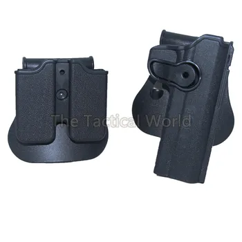 Tactical IMI Defense Holster Colt 1911 Hunting Belt Loop Paddle Platform Gun Pistol Holsters with Mag Magazine Pouch Accessories
Tactical IMI Defense Holster Colt 1911 Hunting Belt Loop Paddle Platform Gun Pistol Holsters with Mag Magazine Pouch Accessories