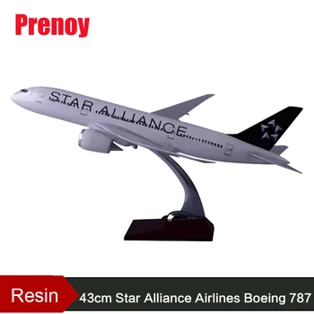 43cm B787 Resin Aircraft Model Star Alliance Airlines Airplane Model Boeing 787 Airways Airbus Star Alliance Plane Airways Model
43cm B787 Resin Aircraft Model Star Alliance Airlines Airplane Model Boeing 787 Airways Airbus Star Alliance Plane Airways Model