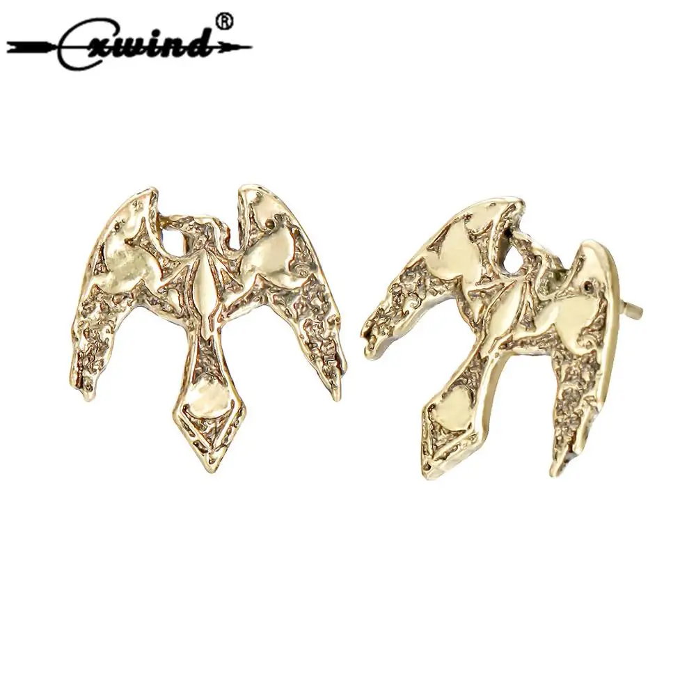 Cxwind Norse Vikings Odin's Raven Earring Jewelry Unisex Bronze Phoenix Stud Earring Animal Bird Stud Earrings For Men
Cxwind Norse Vikings Odin's Raven Earring Jewelry Unisex Bronze Phoenix Stud Earring Animal Bird Stud Earrings For Men