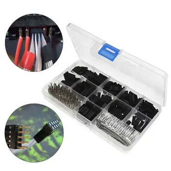 620pcs 2.54mm Dupont Jumper Housing Connector Header Male Female Crimp Pins Kit With Box
620pcs 2.54mm Dupont Jumper Housing Connector Header Male Female Crimp Pins Kit With Box