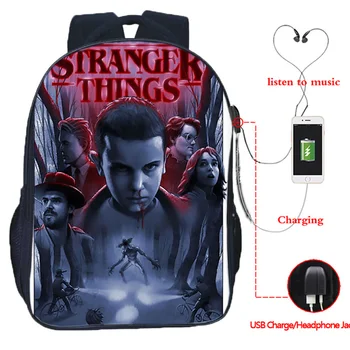 Stranger Things Season 3 Collages Backpack Multifunction USB Charging Laptop Backpack for Teenagers Large Capacity School Bags
Stranger Things Season 3 Collages Backpack Multifunction USB Charging Laptop Backpack for Teenagers Large Capacity School Bags