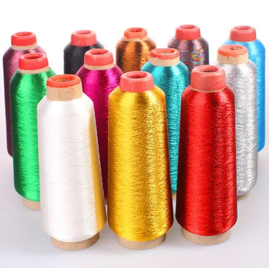TPRPYN 1Pc=125g bright color metal sewing thread 3500 yards CNC computer machine embroidery thread
TPRPYN 1Pc=125g bright color metal sewing thread 3500 yards CNC computer machine embroidery thread