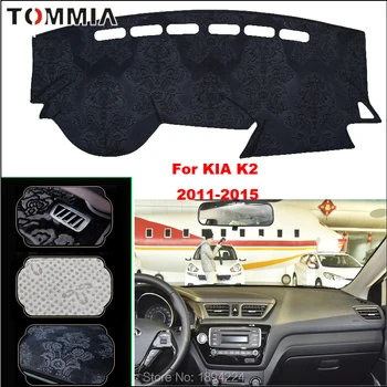 Tommia Car Dashboard Cover Mat Light Avoid Pad Photophobism Anti-slip protection Mat For KIA K2 2011-2015
Tommia Car Dashboard Cover Mat Light Avoid Pad Photophobism Anti-slip protection Mat For KIA K2 2011-2015