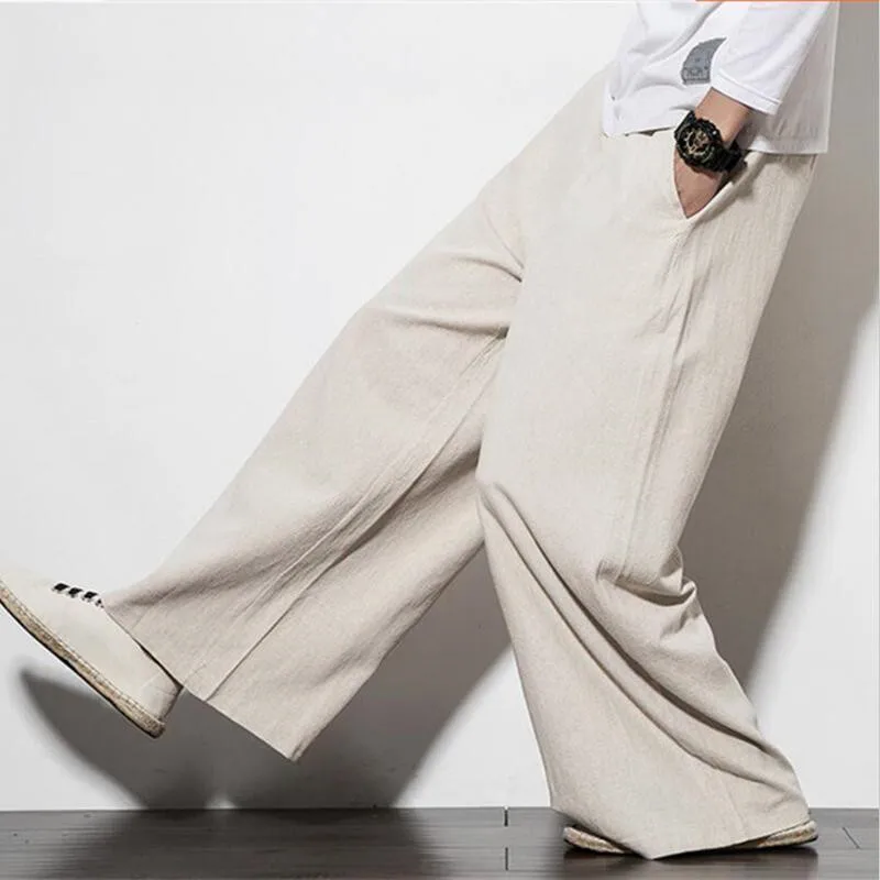 Men's China Style Straight Trousers Solid Comfortable Loose Wide Leg Pants Plus Size M-7XL White Red Black
Men's China Style Straight Trousers Solid Comfortable Loose Wide Leg Pants Plus Size M-7XL White Red Black