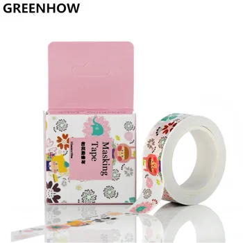 GREENHOW Crazy Rabbit Romantic Vintage 1.5mm Decorative Adhesive Tape DIY Planner Paper Tape Japanese Washi Tape Masking 3050
GREENHOW Crazy Rabbit Romantic Vintage 1.5mm Decorative Adhesive Tape DIY Planner Paper Tape Japanese Washi Tape Masking 3050
