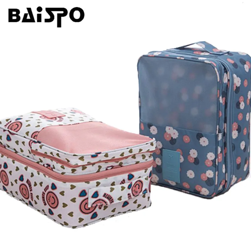 BAISPO Portable Travel Shoes Organizer Bag Double Layer Waterproof Tote Pouch Bag Underwear Bra Socks Storage Bag
BAISPO Portable Travel Shoes Organizer Bag Double Layer Waterproof Tote Pouch Bag Underwear Bra Socks Storage Bag