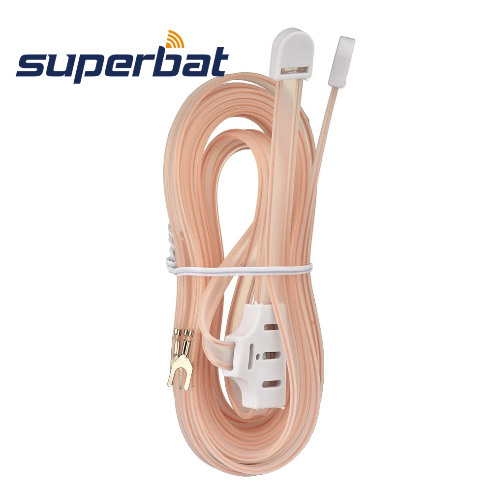 Superbat FM Dipole Antenna Aerial T shape 300 Ohm for Table Top Home Audio Radio Stereo Receiver
Superbat FM Dipole Antenna Aerial T shape 300 Ohm for Table Top Home Audio Radio Stereo Receiver