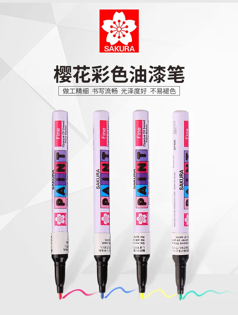 Sakura Calligraphy Colorful Pen-Touch Paint Permanent Pen Paint Marker 10 Colors Available 0.7/1.0/2.0 mmPoint Art Design Supply
Sakura Calligraphy Colorful Pen-Touch Paint Permanent Pen Paint Marker 10 Colors Available 0.7/1.0/2.0 mmPoint Art Design Supply