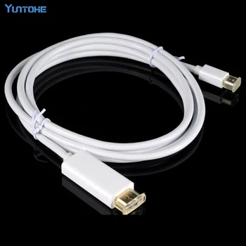 250pcs/lot*1.8M/6FT Thunderbolt Mini Display Port Male MINI DP to HDMI Male Converter cable For Apple Macbook Mac Pro
250pcs/lot*1.8M/6FT Thunderbolt Mini Display Port Male MINI DP to HDMI Male Converter cable For Apple Macbook Mac Pro