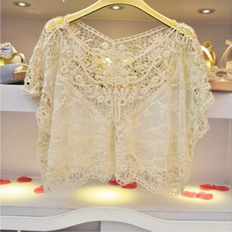 hot Fashion Summer Women Batwing Sleeve Hollow Lace Print Crochet Knit Loose Solid Top T-shirt Tank Cover Up Tops
hot Fashion Summer Women Batwing Sleeve Hollow Lace Print Crochet Knit Loose Solid Top T-shirt Tank Cover Up Tops