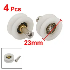 Uxcell Hot Sale 23mm Dia Plastic Wheel Sliding Door Window Rolling Rollers Pulleys 4pcs Sliding Gate rollers/wheels/pulley
Uxcell Hot Sale 23mm Dia Plastic Wheel Sliding Door Window Rolling Rollers Pulleys 4pcs Sliding Gate rollers/wheels/pulley
