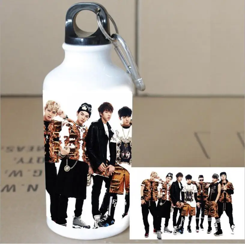 Kpop children Bangtan Youth Club BTS BTS bulletproof kpop mug bottle aluminum single crystal of star seal exo 500 ml COPO
Kpop children Bangtan Youth Club BTS BTS bulletproof kpop mug bottle aluminum single crystal of star seal exo 500 ml COPO