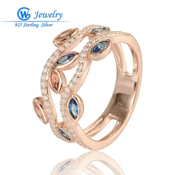 Rose gold 925 Sterling Silver colorful CZ wedding ring female finger ring fashion jewelry for Women RIPY043H20
Rose gold 925 Sterling Silver colorful CZ wedding ring female finger ring fashion jewelry for Women RIPY043H20