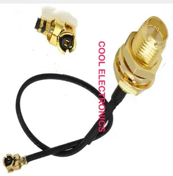 100 pcs 5cm RP-SMA Female Jack to IPX U.fl Connector RF Pigtail Cable 1.13 1.13mm
100 pcs 5cm RP-SMA Female Jack to IPX U.fl Connector RF Pigtail Cable 1.13 1.13mm