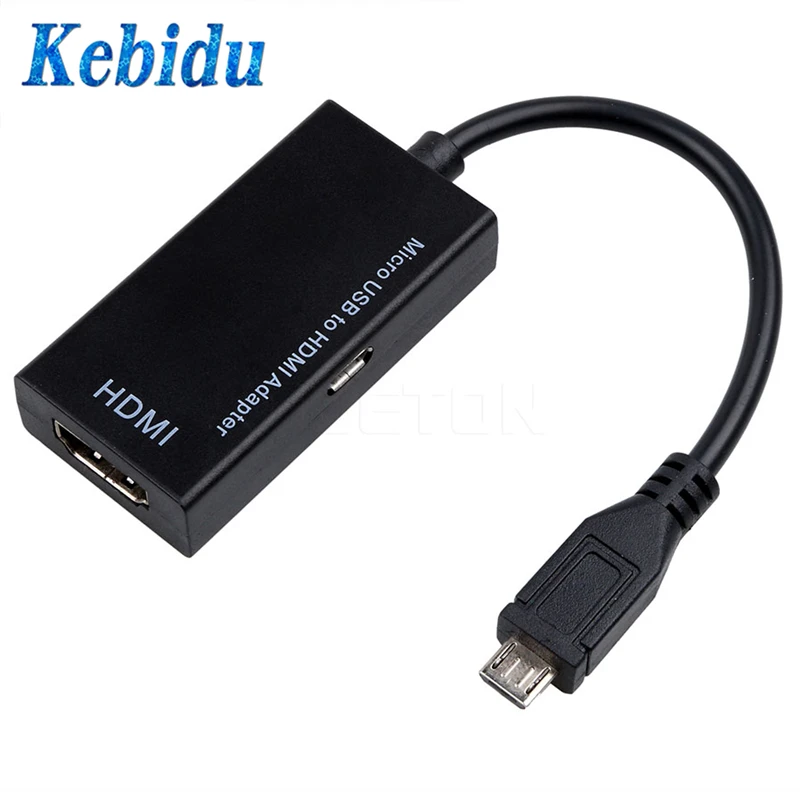 kebidu Micro USB to HDMI Adapter Cable HDMI HDTV Converter For Samsung Galaxy Nexus I9250 For HTC G17 G18 Wholesale
kebidu Micro USB to HDMI Adapter Cable HDMI HDTV Converter For Samsung Galaxy Nexus I9250 For HTC G17 G18 Wholesale