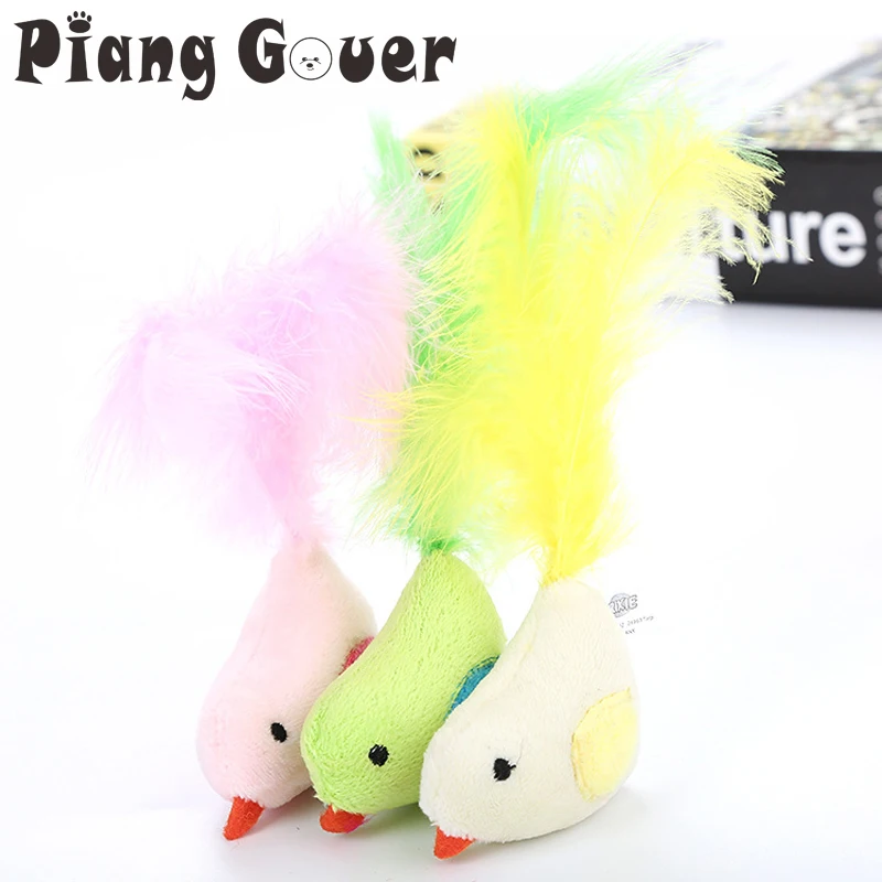3pcs Cat Toys Bird Feathers Pet Toys Funny Plush Puppy Kitten Play Bird Feathers Toy
3pcs Cat Toys Bird Feathers Pet Toys Funny Plush Puppy Kitten Play Bird Feathers Toy