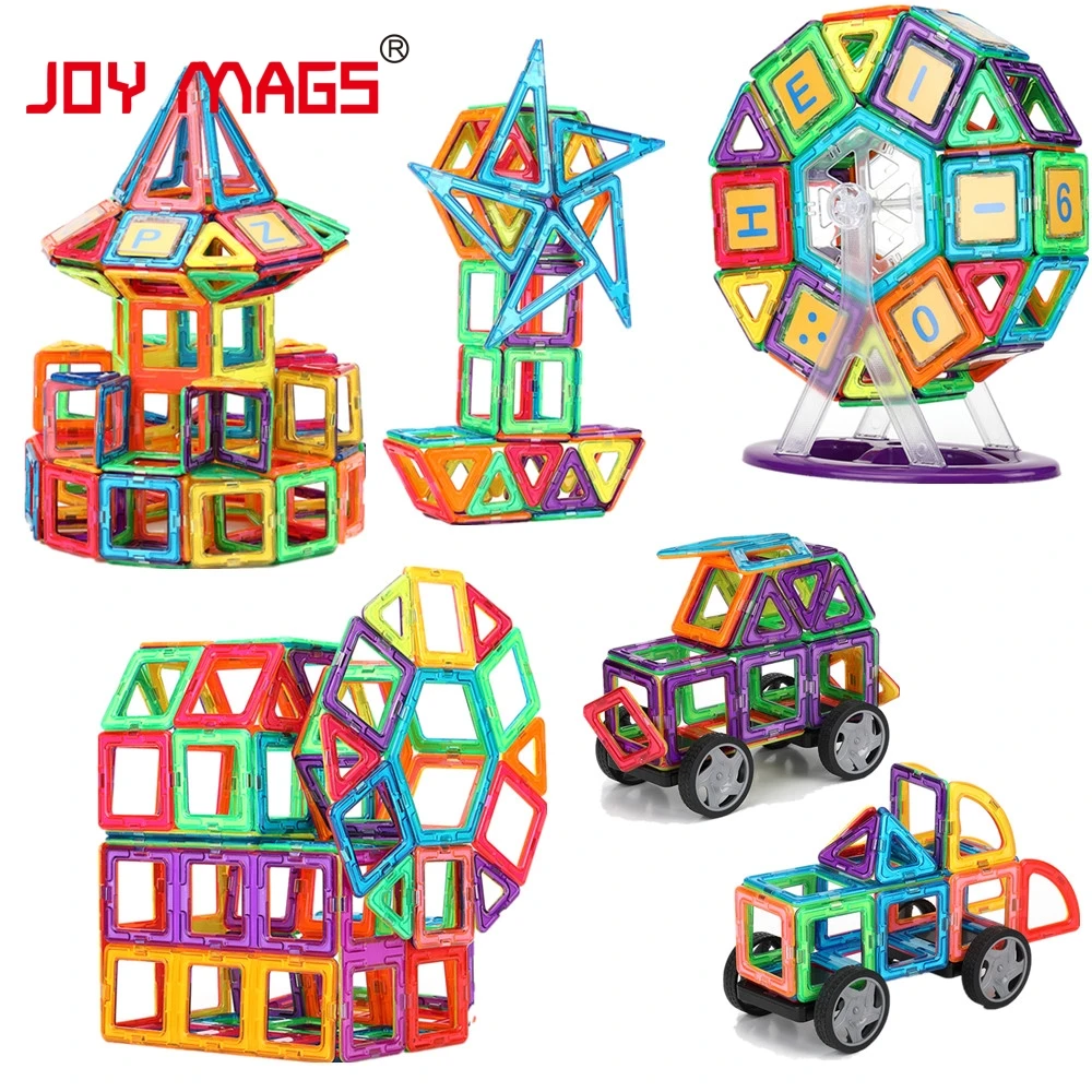 JOY MAGS Magnetic Designer Block 89/102/149 pcs Building Models Toy Enlighten Plastic Model Kits Educational Toys for Toddlers
JOY MAGS Magnetic Designer Block 89/102/149 pcs Building Models Toy Enlighten Plastic Model Kits Educational Toys for Toddlers